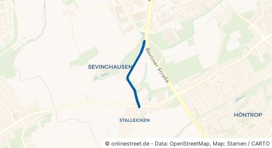 Sevinghauser Weg 44867 Bochum Sevinghausen Wattenscheid