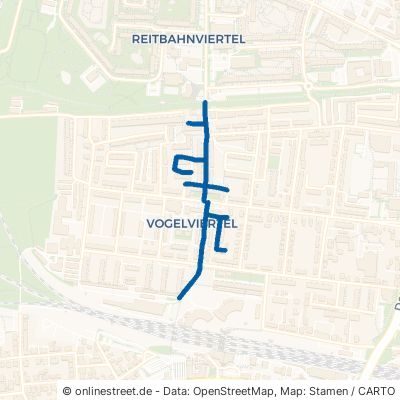 Fasanenstraße Neubrandenburg Vogelviertel 