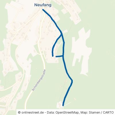 Waldstraße Sonneberg Neufang 