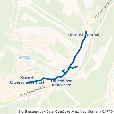 Annaberger Straße Oberwiesenthal Oberwiesenthal 