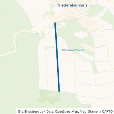 Mühlhofweg Wolfhagen Niederelsungen 