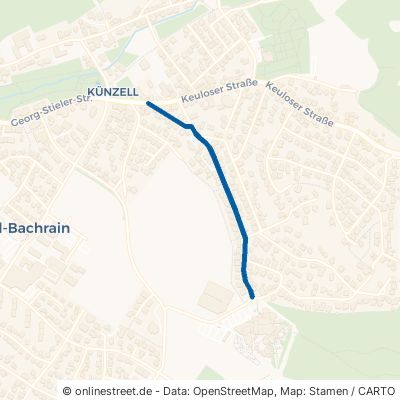 Harbacher Weg Künzell 