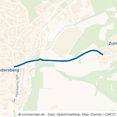 Neue Zumhofer Straße Rudersberg 