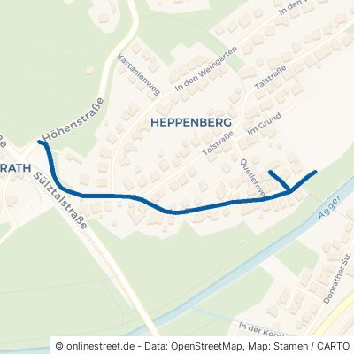 Sottenbacher Straße Lohmar Heppenberg 