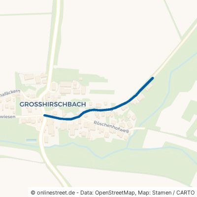 Reutweg Neuenstein Großhirschbach 