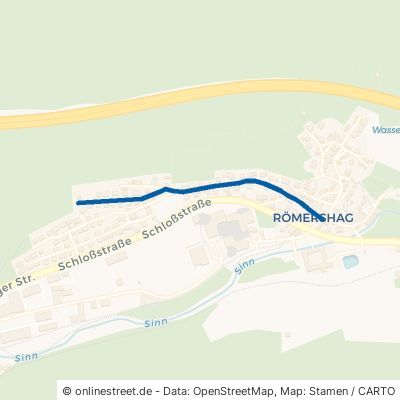Alexanderweg Bad Brückenau Römershag 
