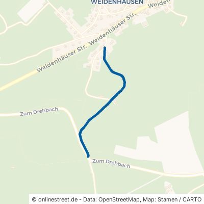 Stockwiesenweg Bad Berleburg Weidenhausen 