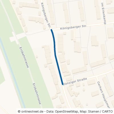 Ortelsburger Straße Herne Wanne 
