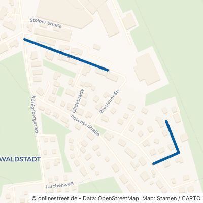 Bromberger Straße Mölln Waldstadt 