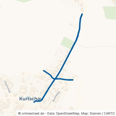 Schülerweg Greiz Kurtschau 