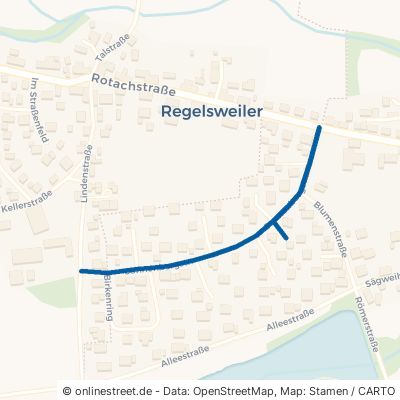 Sonnenbergstraße Mönchsroth 