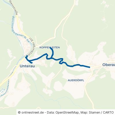 Auer Straße Berchtesgaden Unterau 