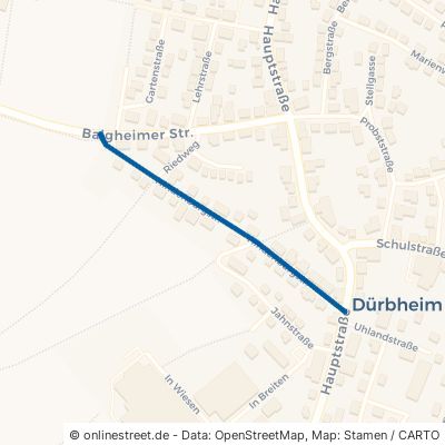 Hindenburgstraße Dürbheim 