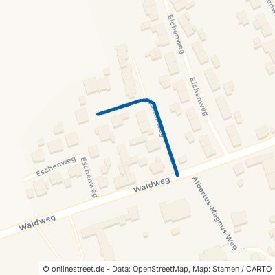 Fichtenweg Hünxe Bruckhausen 