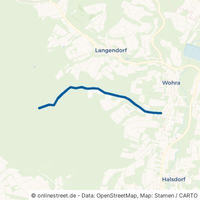 Würfelweg Wohratal Langendorf 