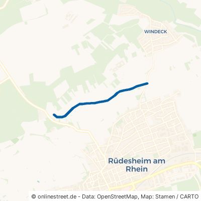 Rheinblickweg Rüdesheim am Rhein Eibingen 