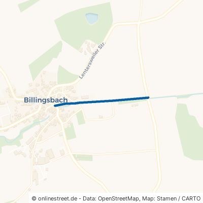 Liederhallenweg Blaufelden Billingsbach 