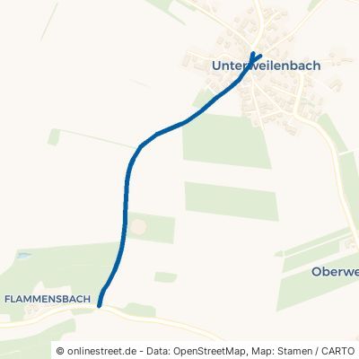 Weilacher Straße Aresing Unterweilenbach 