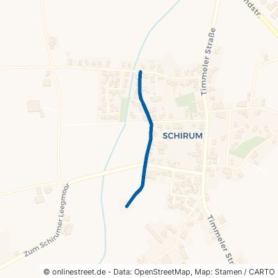 Stiegelhörnerweg Aurich Schirum 