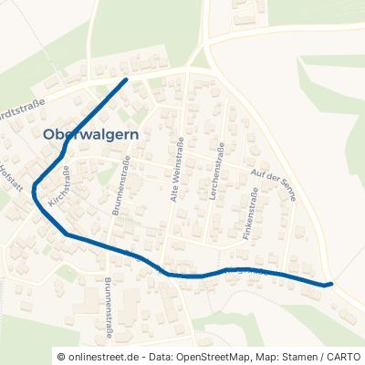 Ringstraße Fronhausen Oberwalgern 