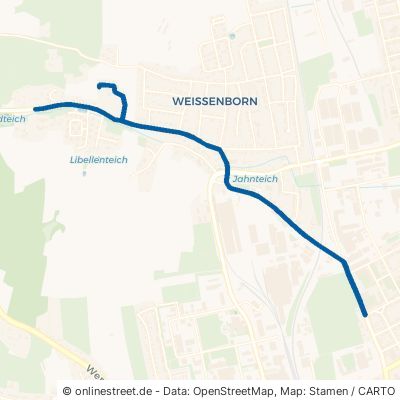Crimmitschauer Straße Zwickau Weißenborn 