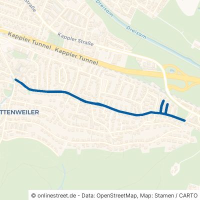 Alemannenstraße Freiburg im Breisgau Littenweiler 