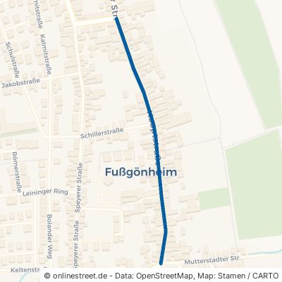 Hauptstraße Fußgönheim 