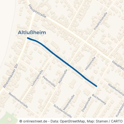Schulstraße Altlußheim 