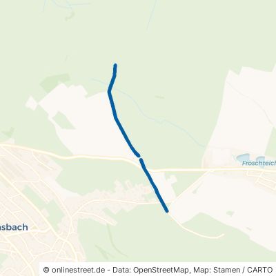 Flügelweg Lauter-Bernsbach Bernsbach 