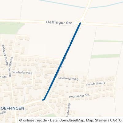 Ludwigsburger Straße Fellbach Oeffingen 