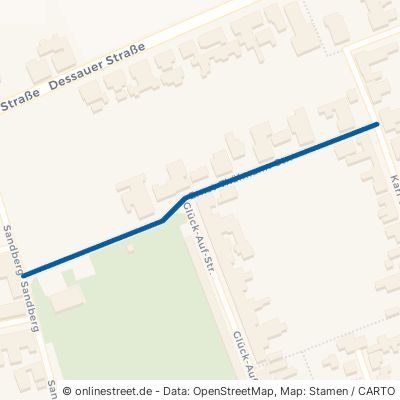 Ernst-Thälmann-Straße Südliches Anhalt Radegast 