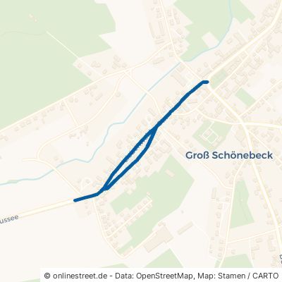 Liebenwalder Straße Schorfheide Groß Schönebeck 