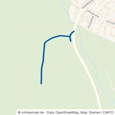 Hohbergweg Waldbronn Etzenrot 