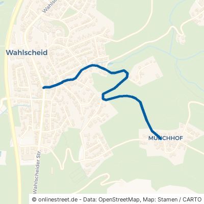 Münchhofer Straße Lohmar Wahlscheid 