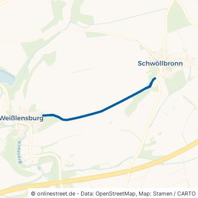 Weißlensburger Weg Öhringen Schwöllbronn 