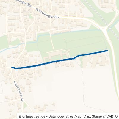 Graf-Pückler-Limpurg-Straße Fürth Burgfarrnbach 