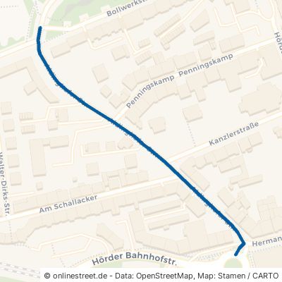 Aldinghofer Straße Dortmund Hörde Hörde