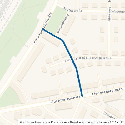 Hildburgstraße Leipzig Lößnig 