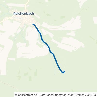 Große Steine Weg Hessisch Lichtenau Reichenbach 