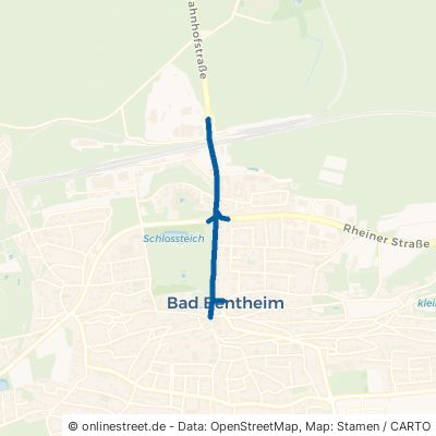 Bahnhofstraße Bad Bentheim 
