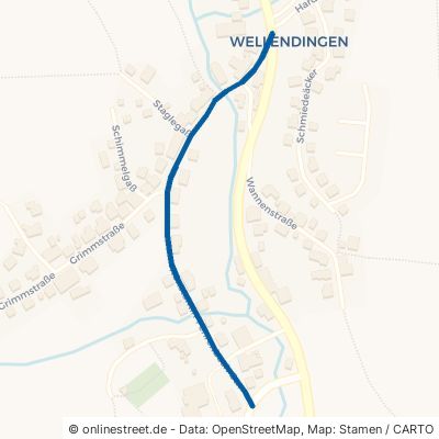 Konstantin-Fehrenbach-Straße Bonndorf im Schwarzwald Wellendingen 