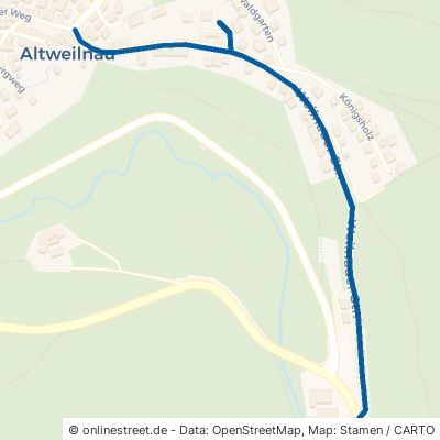 Weilnauer Straße Weilrod Altweilnau 