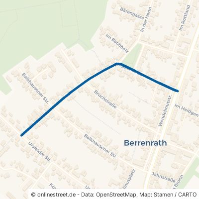 Brüggener Straße Hürth Berrenrath 