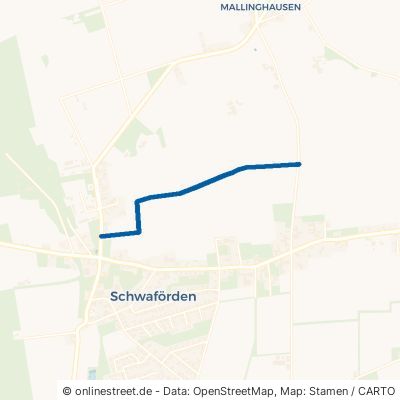 Feldweg Schwaförden 