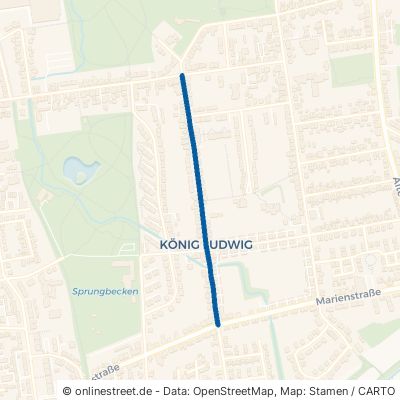 Königstraße Recklinghausen König-Ludwig 