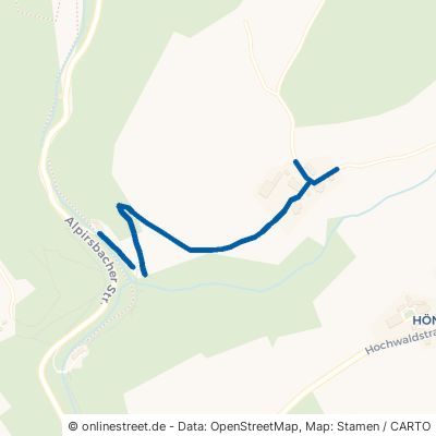 Mühlenweg Alpirsbach Peterzell 