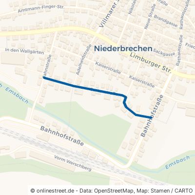 Gartenstraße Brechen Niederbrechen 