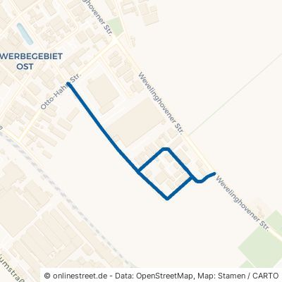 Marie-Curie-Straße Grevenbroich Gewerbegebiet Ost 