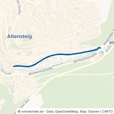 Bahnhofstraße Altensteig 