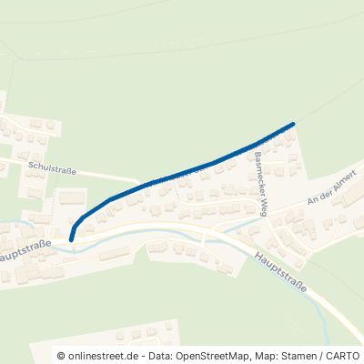 Winkhauser Straße Schmallenberg Grafschaft 